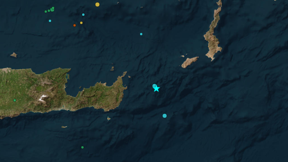 σεισμός στην Κρήτη