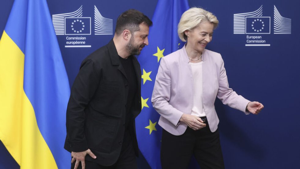 zelensky - von der leyen