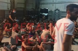 Μεταγωγές μεταναστών από την Κρήτη με πλοίο σε άθλιες συνθήκες