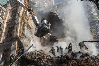 Καταστροφές από ρωσικούς βομβαρδισμούς στην Ουκρανία