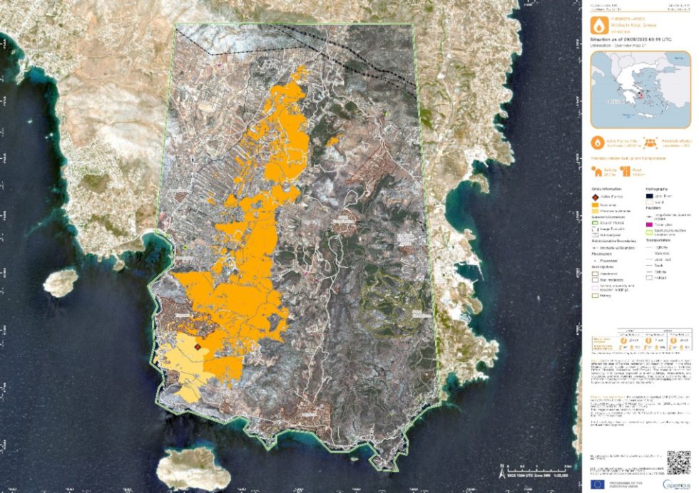 Κερατέα πυρκαγιά