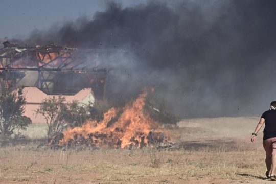 φωτιά στη Κερατέα