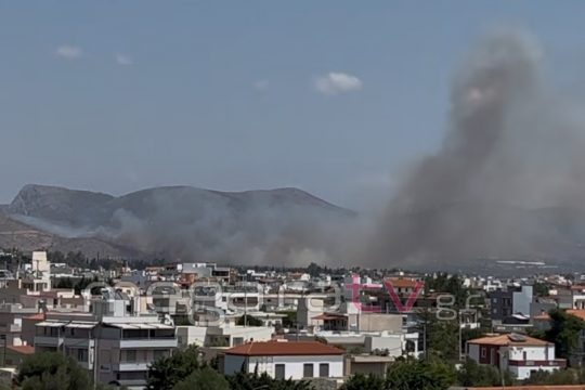 μέγαρα φωτιά