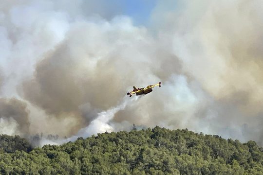 πυρκαγιά γαλλία εναέρια