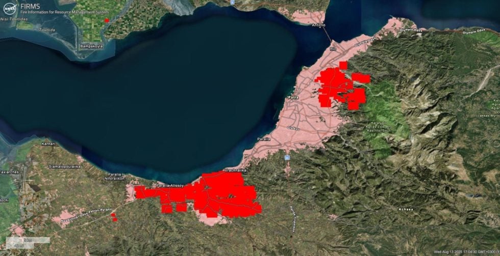 Πάτρα πυρκαγιά