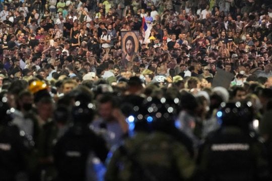 Σερβία διαδηλώσεις