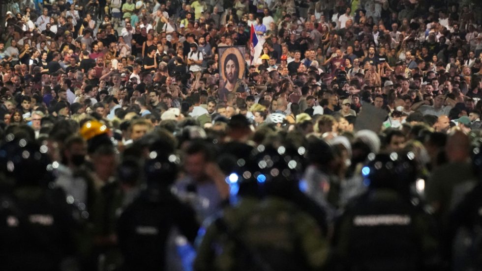 Σερβία διαδηλώσεις