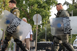 Αστυνομικοι στη Θεσσαλονίκη ενόψη της ΔΕΘ