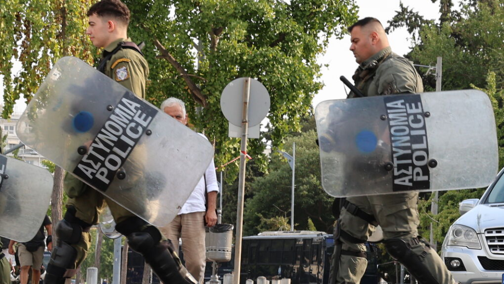 Αστυνομικοι στη Θεσσαλονίκη ενόψη της ΔΕΘ