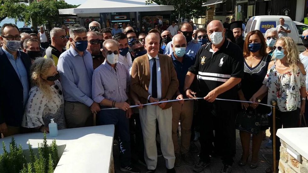 Το δημοτικό πάρκινγκ στο κέντρο του Βόλου εγκαινιάζεται από τον Αχ. Μπέο