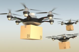 Drones delivery