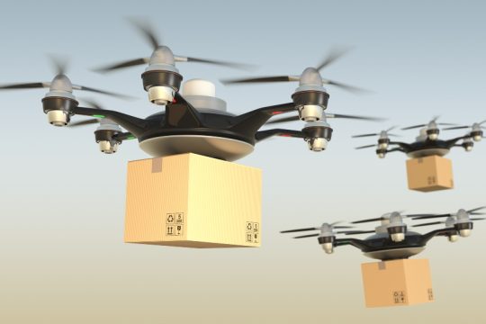 Drones delivery