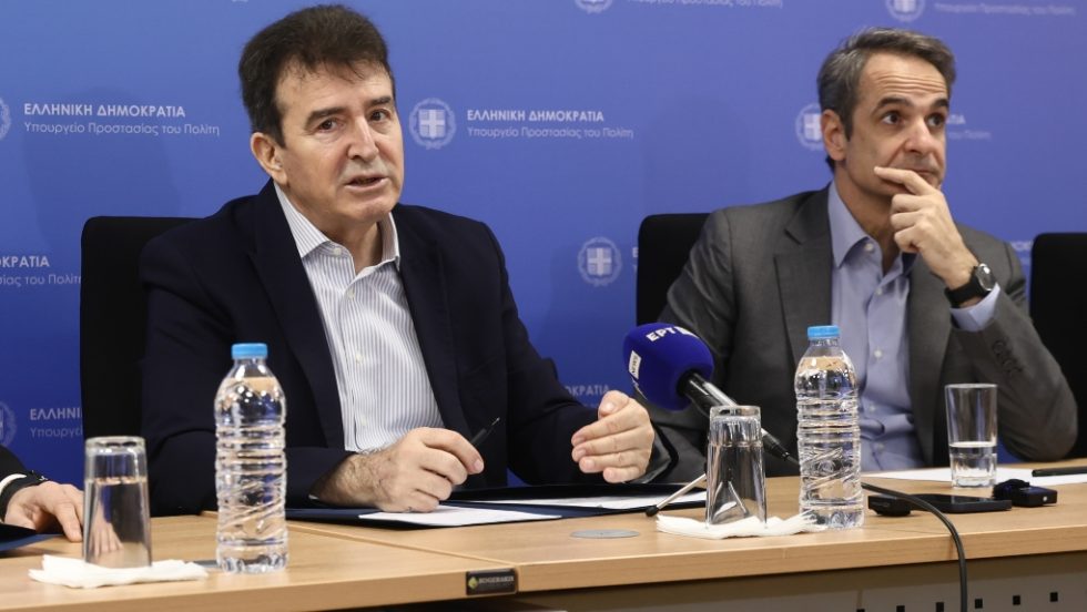 Κυριάκος Μητσοτάκης - Μιχάλης Χρυσοχοίδης