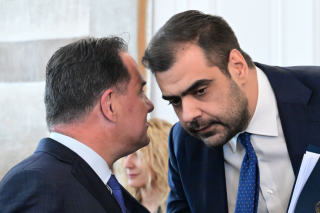 ο Παύλος Μαρινάκης και ο Άδωνις Γεωργιάδης