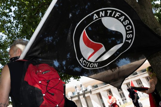 Antifa διαδήλωση