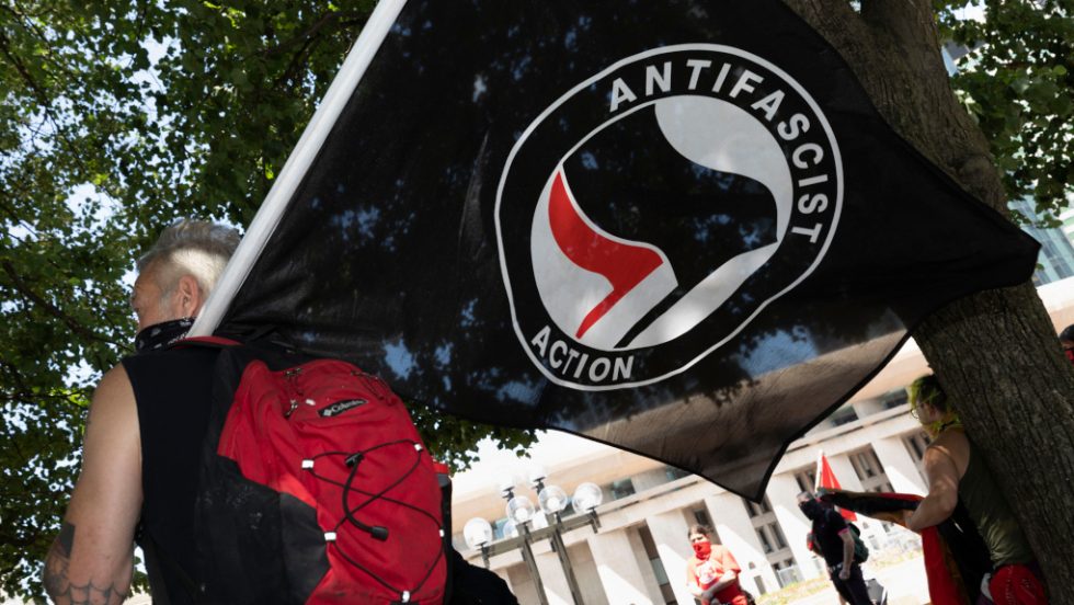 Antifa διαδήλωση