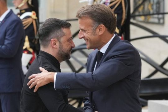 Ζελένσκι-Μακρόν