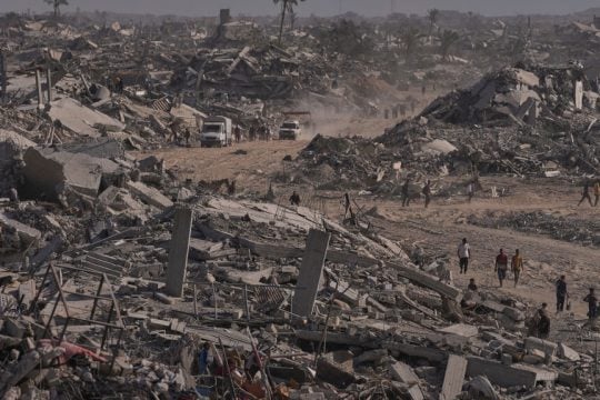 Ισοπέδωση της Γάζας από τους ισραηλινούς βομβαρδισμούς