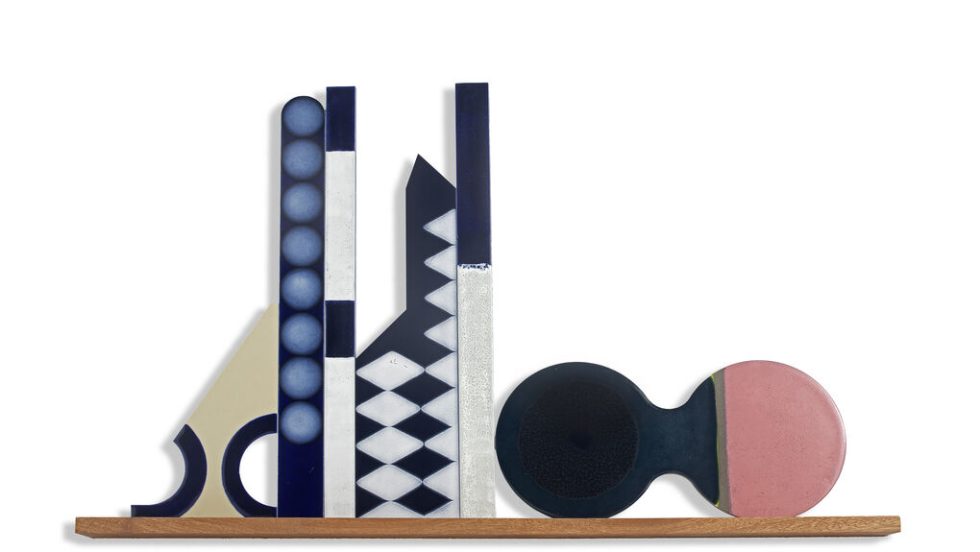 Lubna Chowdhary, Certain Times XII, 2019, κεραμικό, 62x75 εκ. Συλλογή Ειρήνης Παναγοπούλου