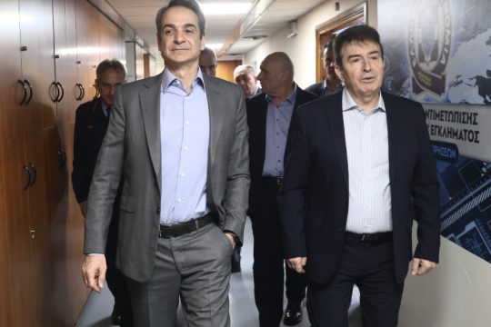 Κυριάκος Μητσοτάκης - Μιχάλης Χρυσοχοίδης
