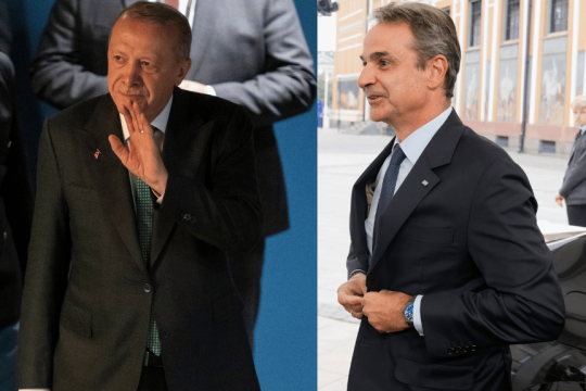Ταγιπ Ερντογάν - Κυριάκος Μητσοτάκης