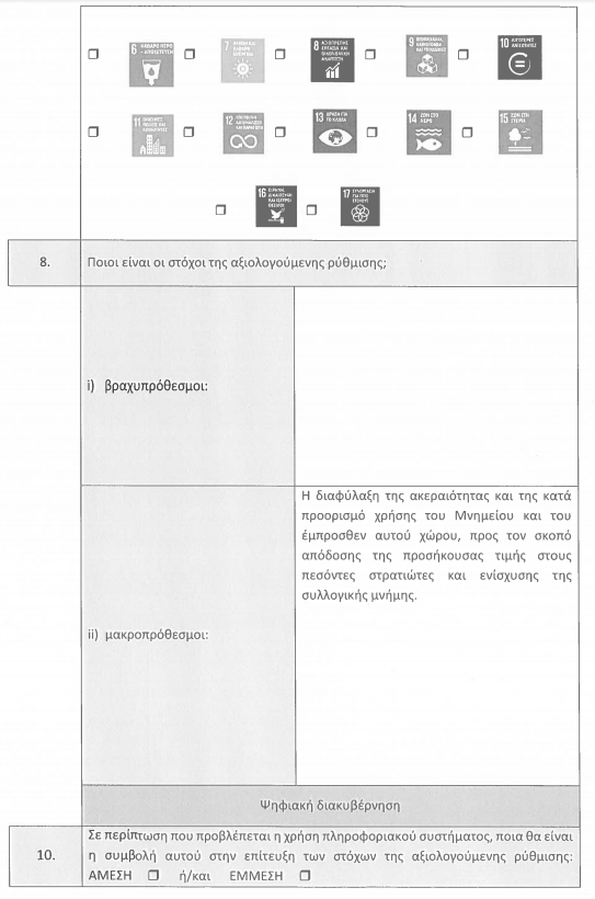 η τροπολογία για τον Άγνωστο Στρατιώτη