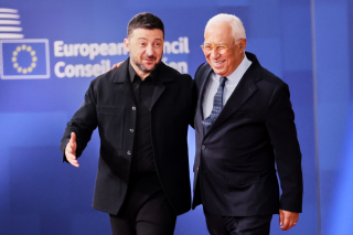 ο Κόστα με τον Ζελένσκι