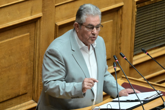 ο Δημήτρης Κουτσούμπας
