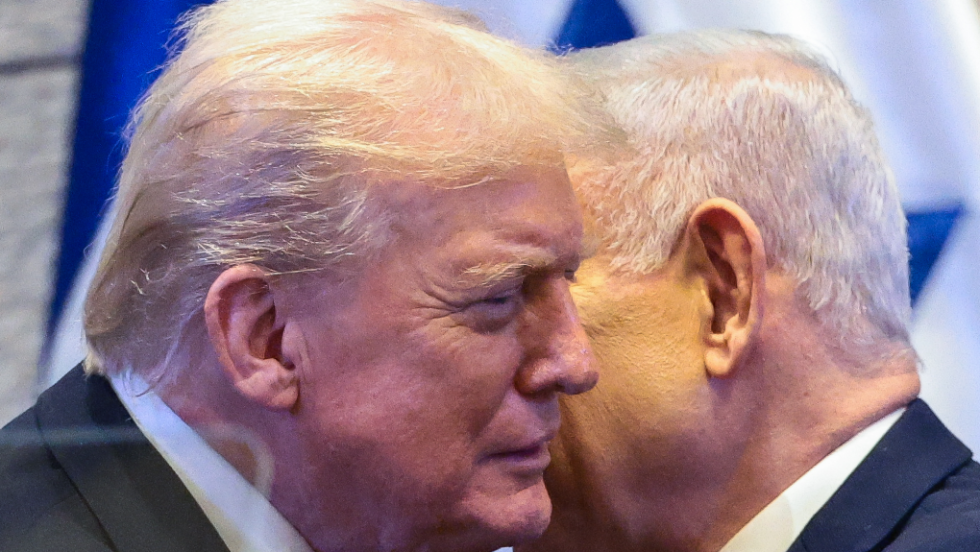 trump - netanyahou