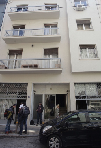 Πολυκατοικία στα Εξάρχεια που φιλοξένησε ευάλωτες οικογένειες στο πρόγραμμα «Κοινωνική Κατοικία» του Δήμου Αθηναίων το 2014
