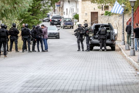 Αστυνομικές δυνάμεις στα Βορίζια