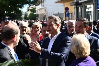 Επίσκεψη του Κ.Μητσοτάκη στην Ελευσίνα