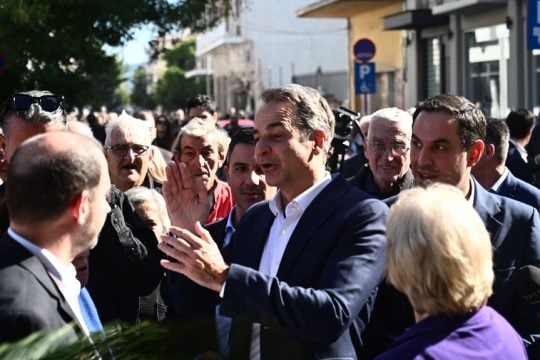 Επίσκεψη του Κ.Μητσοτάκη στην Ελευσίνα