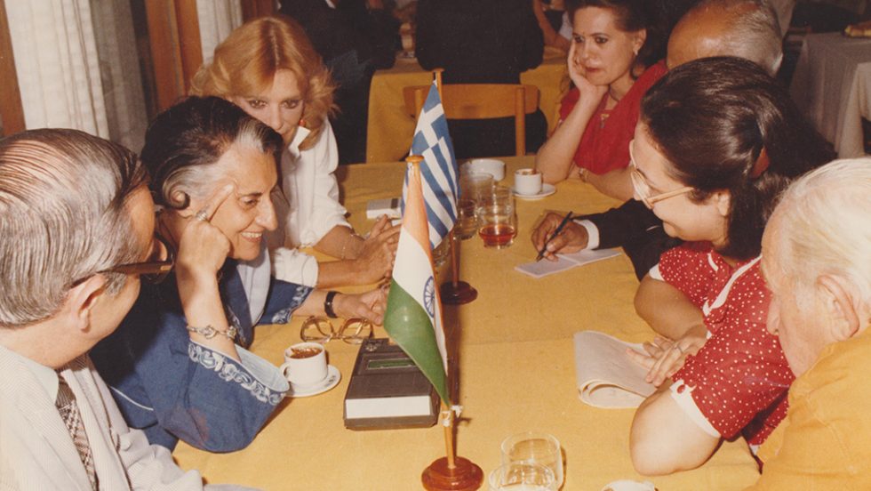 indira gandhi - melina merkouri