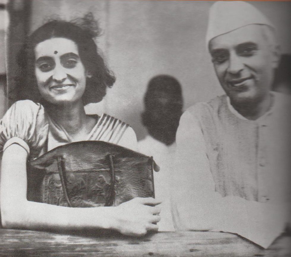indira gandhi - nehru
