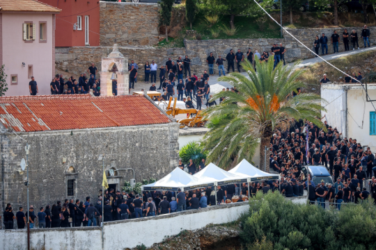 κηδεία 39χρονου στα Βορίζια