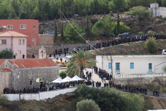 κηδεία 39χρονου στα Βορίζια