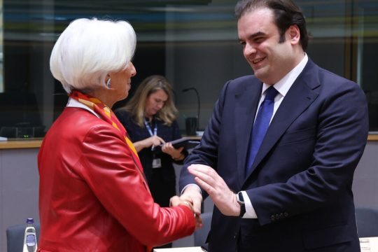 Τα πρώτα συγχαρητήρια στον Κυριάκο Πιερρακάκη, από την Κριστίν Λαγκάρντ
