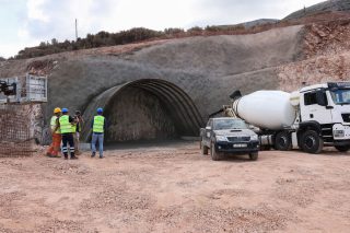 Εργα στον αυτοκινητόδρομο του Βόρειου Οδικού Αξονα Κρήτης