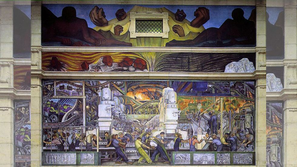 detroit idustry murals - diego rivera