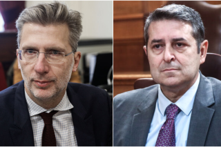 Ακης Σκέρτσος και Γιώργος Μυλωνάκης