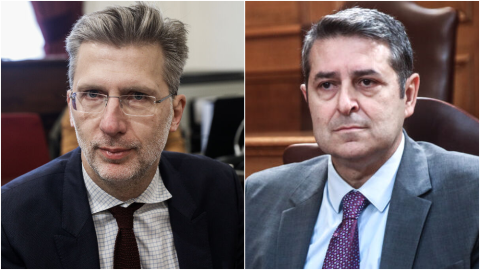 Ακης Σκέρτσος και Γιώργος Μυλωνάκης
