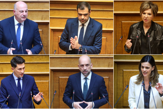 Κώστας Τσιάρας | Παύλος Μαρινάκης | Ολγα Γεροβασίλη | Παύλος Χρηστίδης | Κώστας Μπάρκας | Εφη Αχτσιόγλου