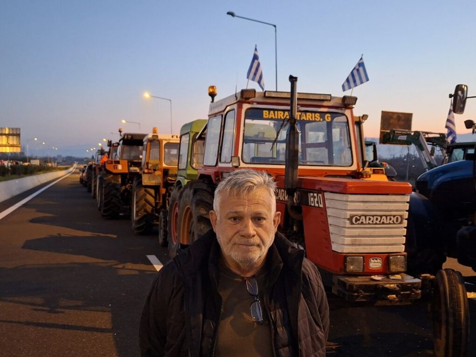 Ο Θανάσης Ζωγράφος, από τον Αγροτικό Σύλλογο Μητρόπολης