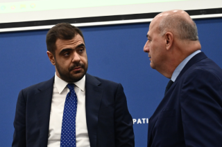 ο Παύλος Μαρινάκης και ο Κώστας Τσιάρας