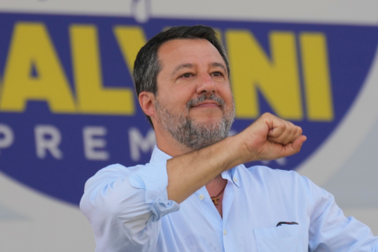 ο Ματέο Σαλβίνι