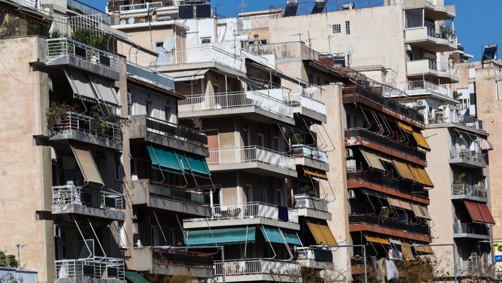 Πολυκατοικίες στην Αθήνα. Φωτογραφία αρχείου. | EUROKINISSI