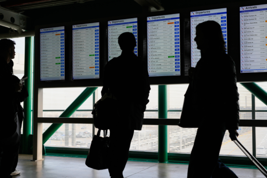 αεροδρόμιο στο Σικάγο των ΗΠΑ