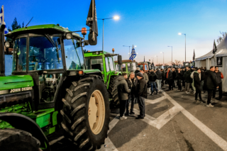 κινητοποιήσεις αγροτών, τρακτέρ