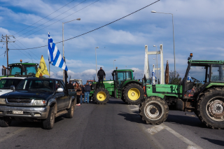 κινητοποιήσεις αγροτών στη Χαλκίδα